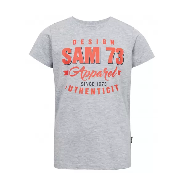  T-Shirt für Jungen SAM 73 JANSON KT 504 HELLGRAU 