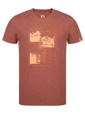 Herren-T-Shirt LOAP BOND CLM2361 BRAUN