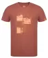 Herren-T-Shirt LOAP BOND CLM2361 BRAUN