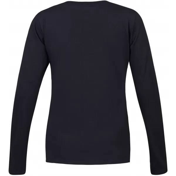  Damen-T-Shirt mit langen Ärmeln HANNAH ELARA ANTHRAZIT (WEIß) 