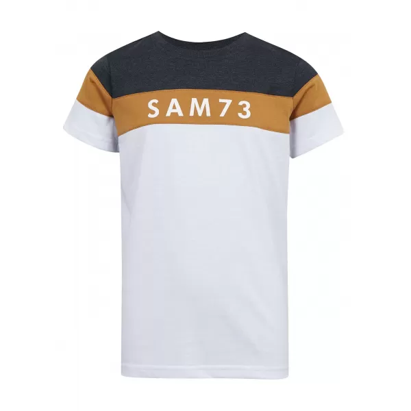  T-Shirt für Jungen SAM 73 KALLAN KT 503 WEIß 
