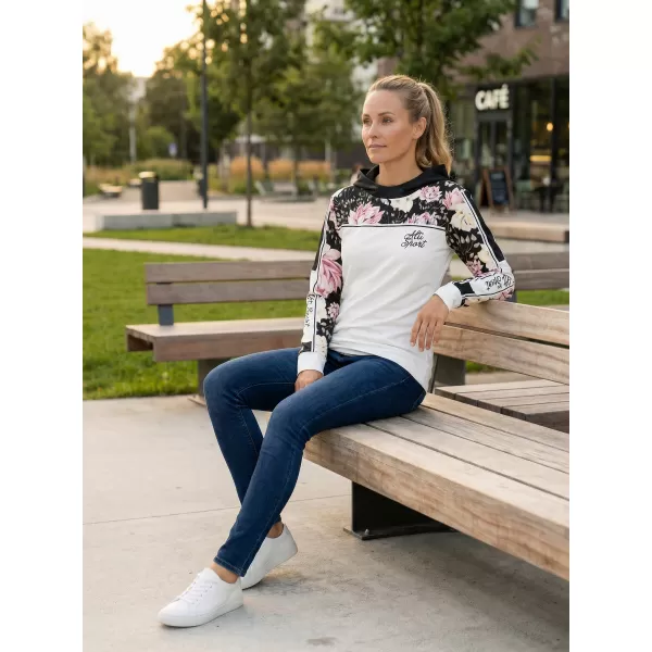  Premium-Sweatshirt für Damen ALTISPORT VOJ/ALW008MI01 WEIß 