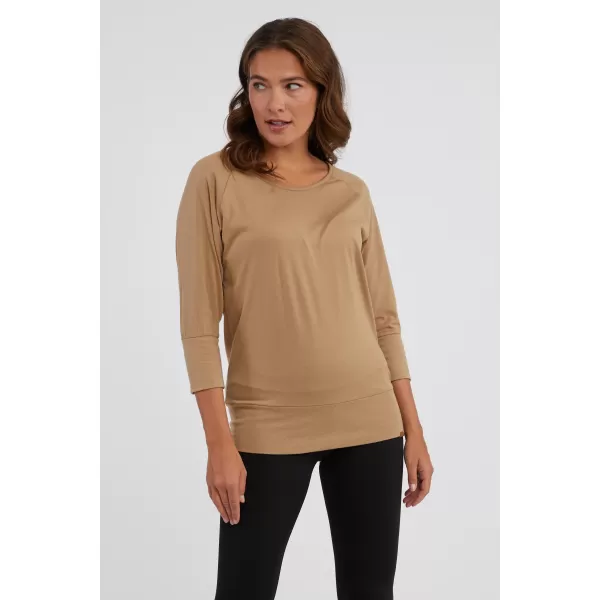  Damen-T-Shirt mit 3/4-Ärmeln SAM 73 SELMA WT 896 GOLDEN 