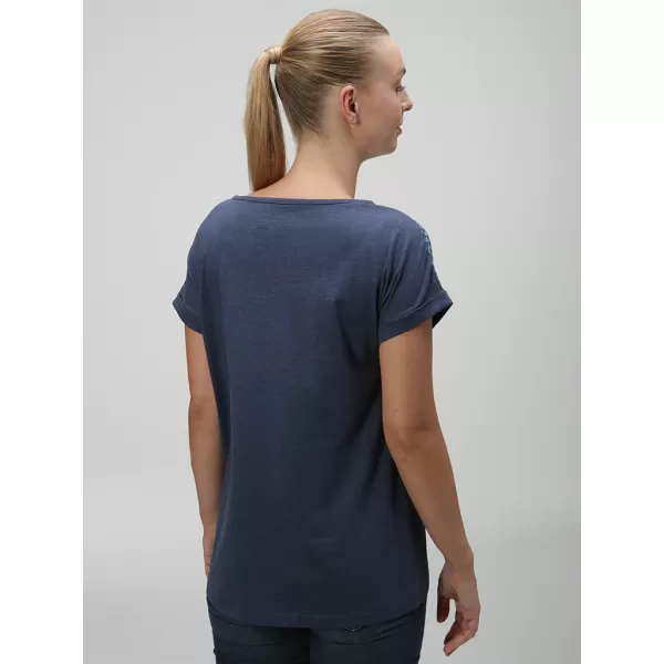  Damen-T-Shirt LOAP AMICA CLW23161 BLAU 