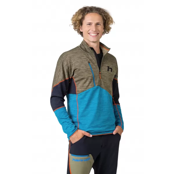  Herren-Sweatshirt HANNAH NIRO HZ EINTAGSFLIEGE/FAYENCE MEL 