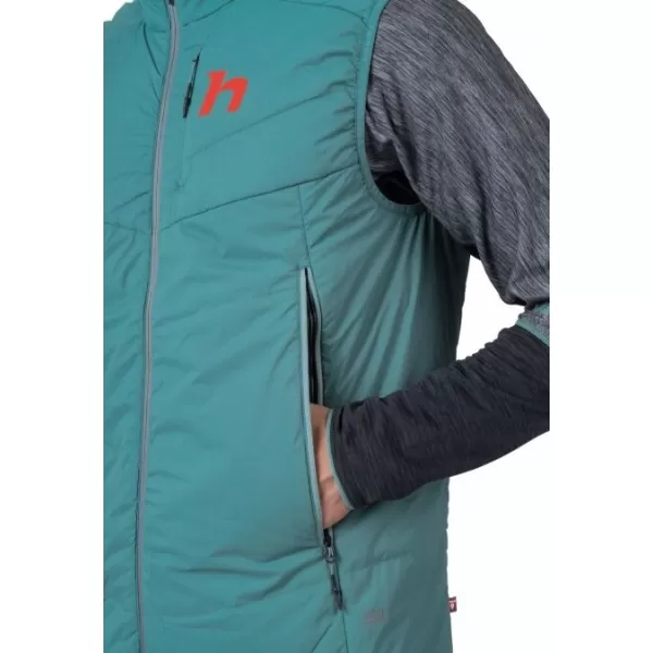  Herrenweste HANNAH KECHU VEST ÖLBLAU/GEBRANNTES OLIV 