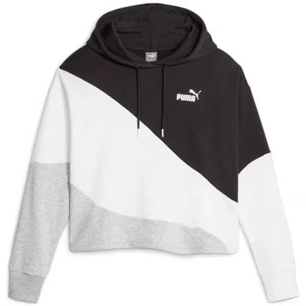  Damen-Sweatshirt PUMA POWER CAT HOODIE TR 673977-51 SCHWARZ 