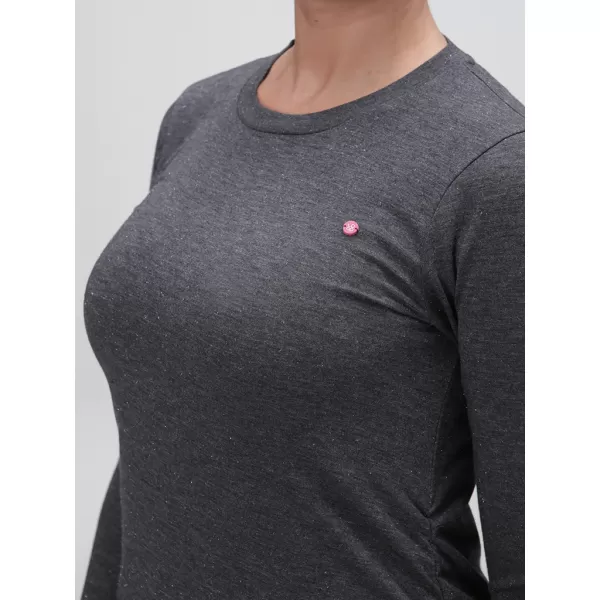  Damen-T-Shirt LOAP BAXANA CLW23146 SCHWARZ 