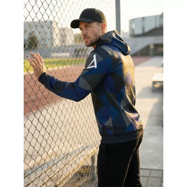  Premium-Sweatshirt für Herren ALTISPORT VOJ/ALM007MI01 DUNKELBLAU 