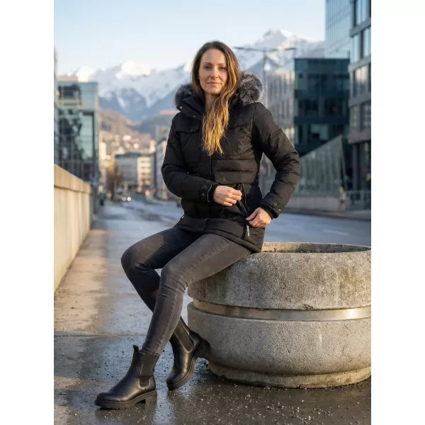  Damenjacke ALPINE PRO EGYPA LJCB592 SCHWARZ 