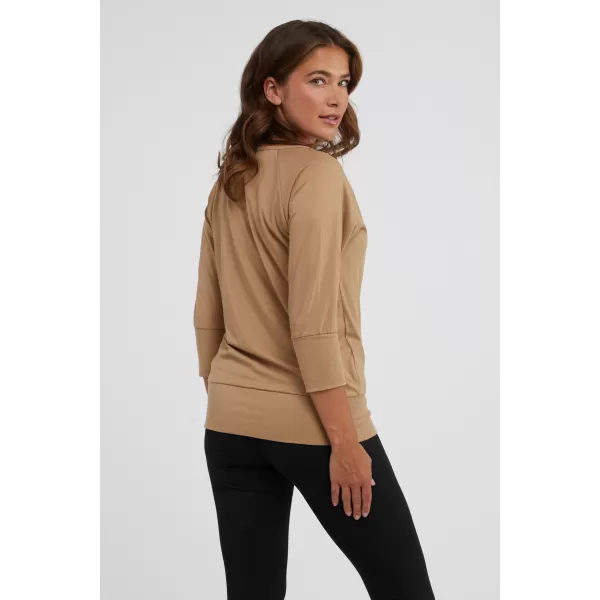  Damen-T-Shirt mit 3/4-Ärmeln SAM 73 SELMA WT 896 GOLDEN 
