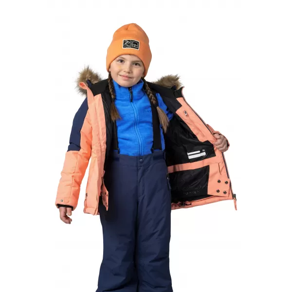  Kinderjacke HANNAH LEANE JR CANTALOUPE/STIMMUNGS-INDIGO 