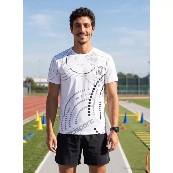  Premium-T-Shirt für Herren ALTISPORT VOJ/ALM003TR01 WEIß 