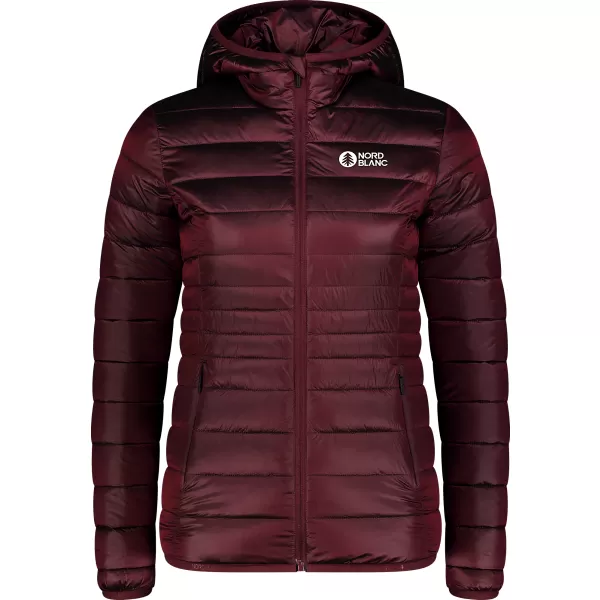  Steppjacke für Damen NORDBLANC SPARKLE NBWJL7947 BURGUND 