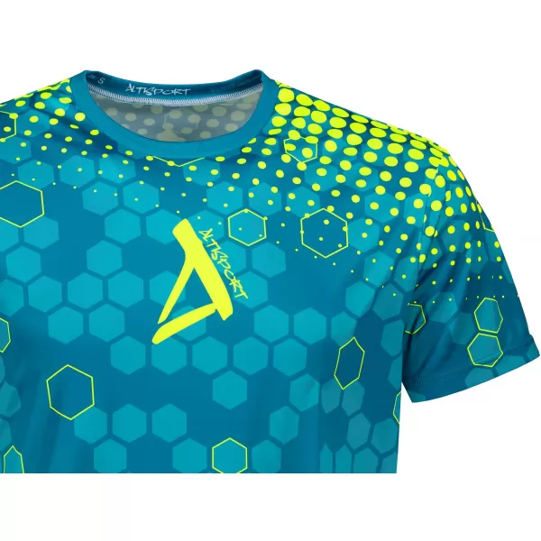  Hochwertiges Funktions-T-Shirt für Herren ALTISPORT VOJ/ALM005TR01 KEROSIN/GELB 