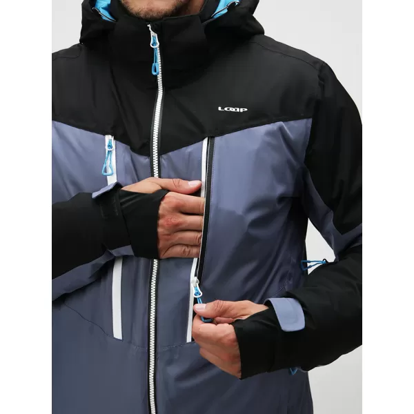  Herren-Winterjacke LOAP FEDLIX OLM2329 BLAU 