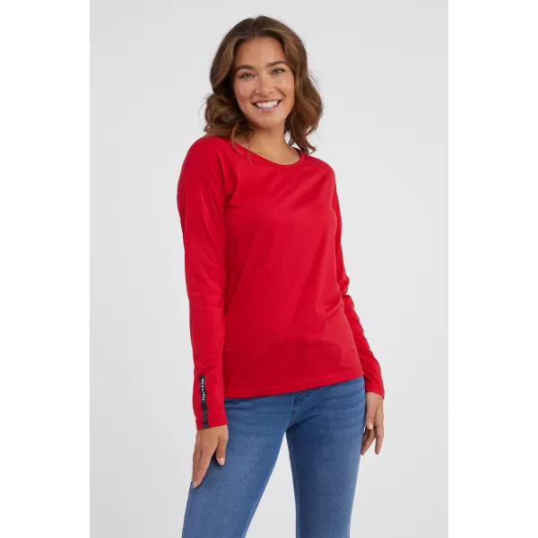  Damen-T-Shirt mit langen Ärmeln SAM 73 PATTY WT 895 ROT 