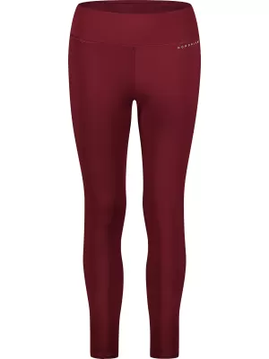 Sportleggings für Damen NORDBLANC COMPLAINT NBWPL7779 BURGUND