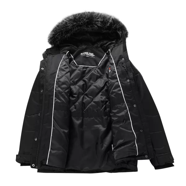  Damenjacke ALPINE PRO EGYPA LJCB592 SCHWARZ 
