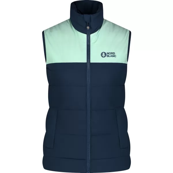  Winterweste für Damen NORDBLANC PANORAMIC NBWJL7724 BLAU 