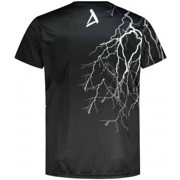  Premium-T-Shirt für Herren ALTISPORT VOJ/ALM004TR01 SCHWARZ UND WEIß 