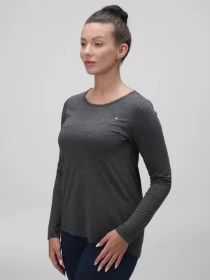 Damen-T-Shirt LOAP BAVAXA CLW23147 SCHWARZ