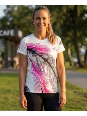 Hochwertiges Funktions-T-Shirt für Damen ALTISPORT VOJ/ALW001TR01 WEIß