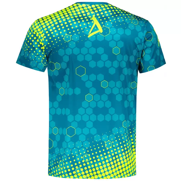  Hochwertiges Funktions-T-Shirt für Herren ALTISPORT VOJ/ALM005TR01 KEROSIN/GELB 
