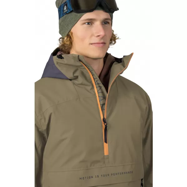  Herrenjacke HANNAH PATTY FD GEBRANNTES OLIVGRÜN/ASPHALT 