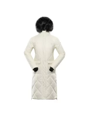 Mantel ALPINE PRO GOSBERA LCTB205 WEIß