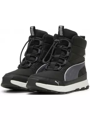 Kinderschuhe PUMA EVOLVE BOOT JR 392644-01 SCHWARZ