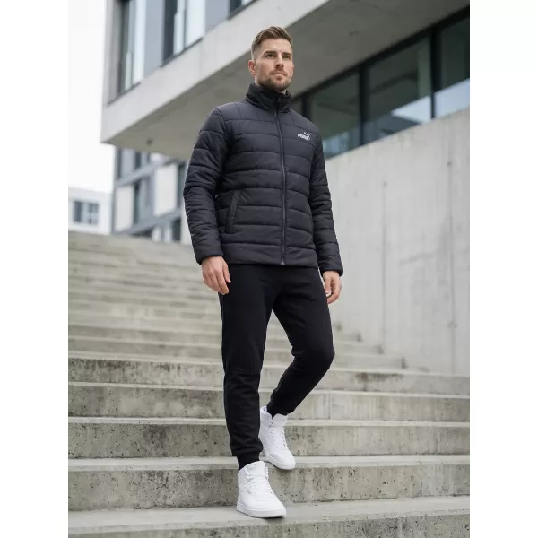  Herrenjacke PUMA ESS+ PADDED JACKET 849349-01 SCHWARZ 