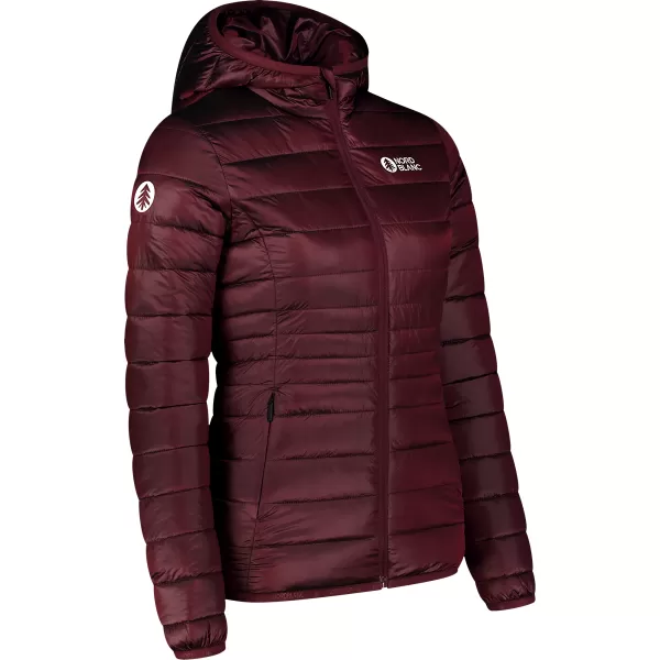  Steppjacke für Damen NORDBLANC SPARKLE NBWJL7947 BURGUND 