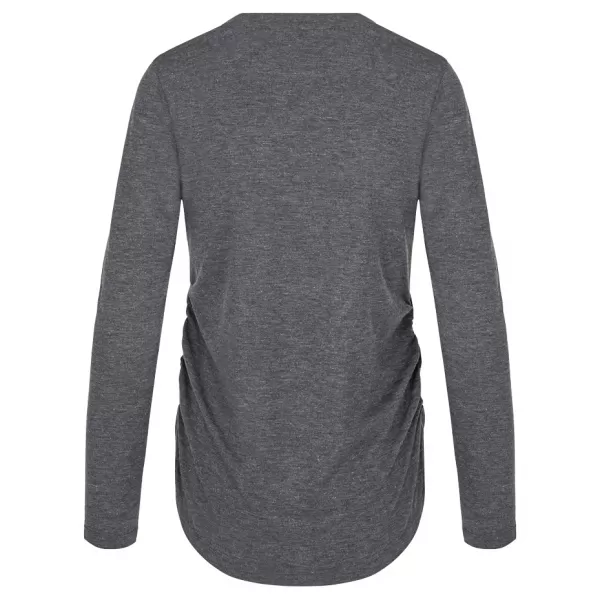  Damen-T-Shirt LOAP BAXANA CLW23146 SCHWARZ 