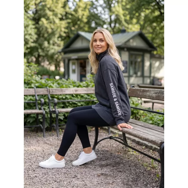  Erweitertes Damen-Sweatshirt SAM 73 ASAJJ WM 781 SCHWARZ 
