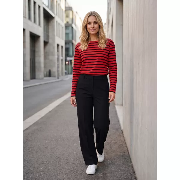  Damen-T-Shirt mit langen Ärmeln SAM 73 PRUDENCE WT 893 ROT 