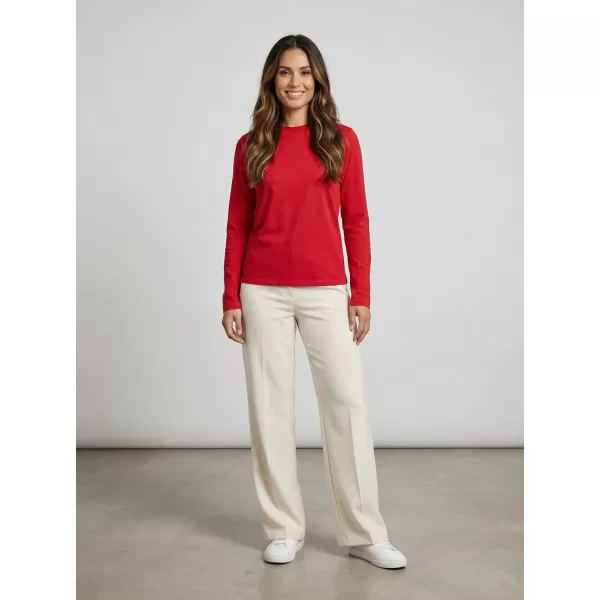  Damen-T-Shirt mit langen Ärmeln SAM 73 ZIRA WT 894 ROT 