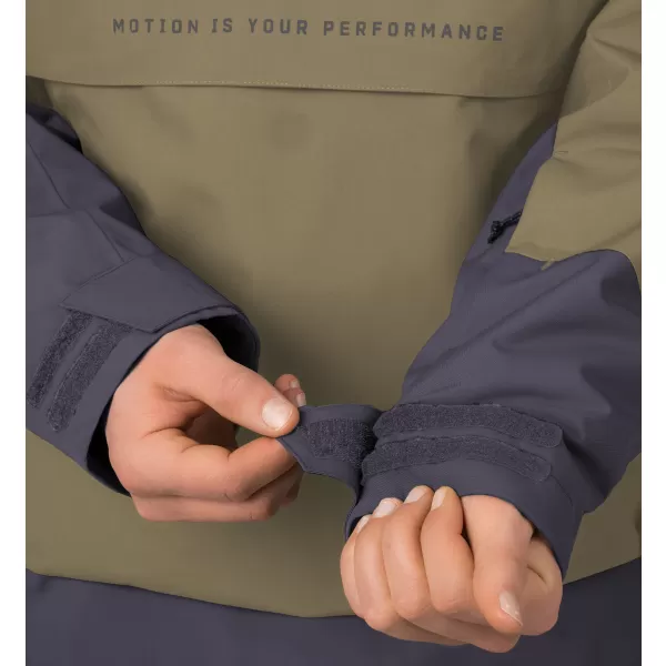  Herrenjacke HANNAH PATTY FD GEBRANNTES OLIVGRÜN/ASPHALT 