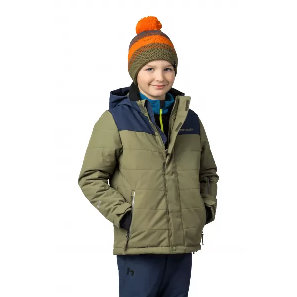  Kinderjacke HANNAH KINAM JR II GEBRANNTES OLIVGRÜN/STIMMUNGSINDIGO 