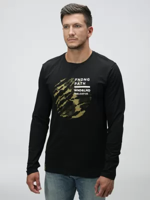 Herren-T-Shirt LOAP ALDAR CLM2355 SCHWARZ