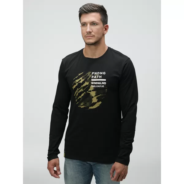  Herren-T-Shirt LOAP ALDAR CLM2355 SCHWARZ 