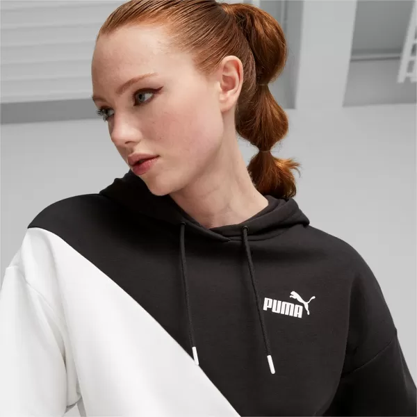  Damen-Sweatshirt PUMA POWER CAT HOODIE TR 673977-51 SCHWARZ 
