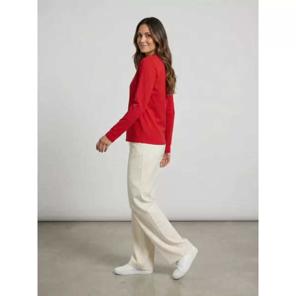  Damen-T-Shirt mit langen Ärmeln SAM 73 ZIRA WT 894 ROT 