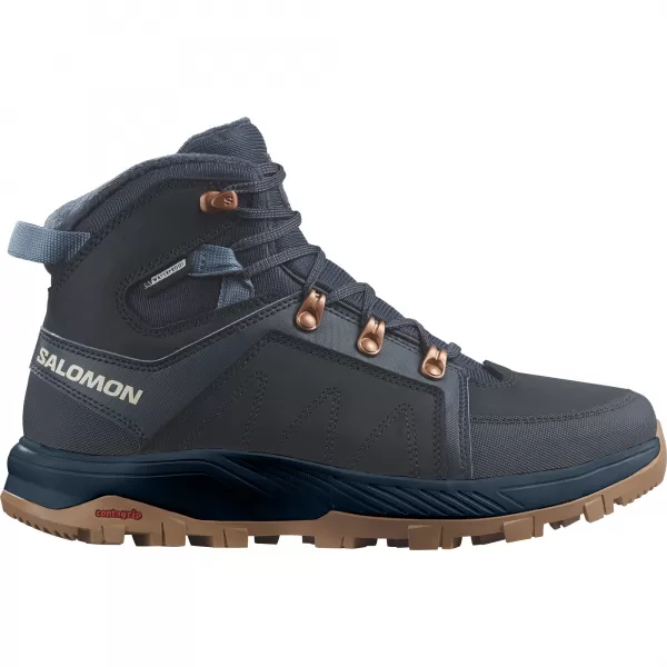  Winterstiefel für Damen SALOMON OUTCHILL TS CSWP W L47377300 KOHLENSTOFF/KOHLENSTOFF/BERINGMEER 