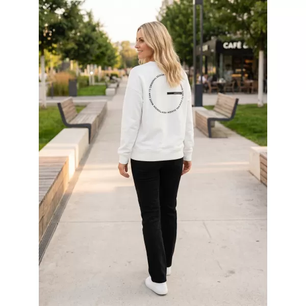  Damen-Sweatshirt SAM 73 AMBER WM 778 CREMEFARBEN 