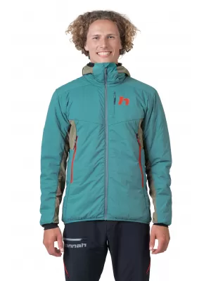 Herrenjacke HANNAH KECHU HOODY ÖLBLAU/GEBRANNTES OLIV