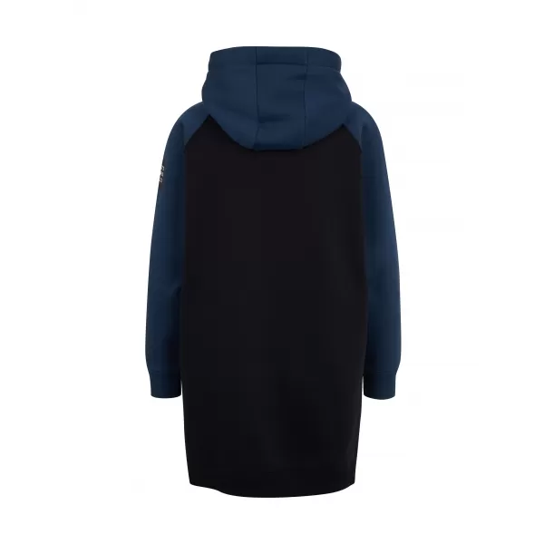  Erweitertes Damen-Sweatshirt mit Kapuze SAM 73 TRUDY WM 782 STAHLBLAU 