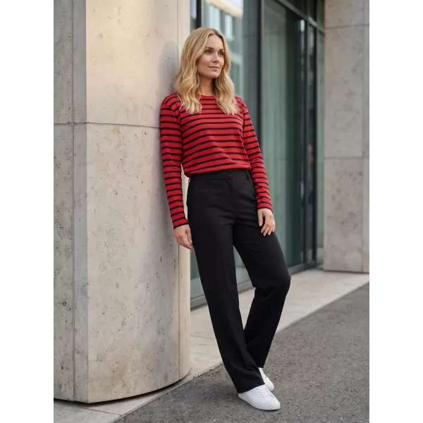  Damen-T-Shirt mit langen Ärmeln SAM 73 PRUDENCE WT 893 ROT 