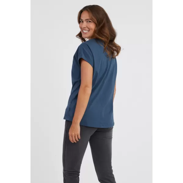  Damen-T-Shirt SAM 73 VITANI WT 898 STAHLBLAU 