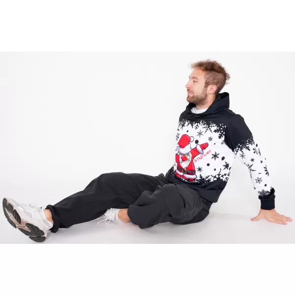  Premium-Sweatshirt für Herren ALTISPORT VOJ/ALMVN2MI01 SCHWARZ 